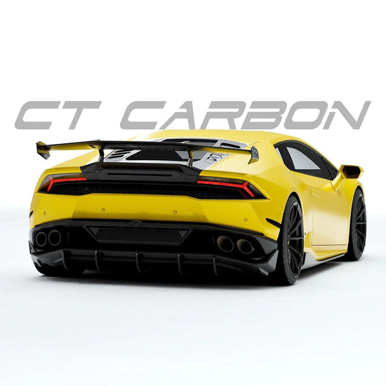 LAMBORGHINI HURACAN LP-610 CARBON FIBRE DIFFUSER - CT DESIGN