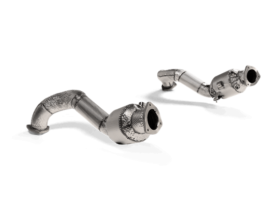 Porsche 718 Cayman GT4 RS / Spyder RS Akrapovic Link Pipe Set (Titanium)