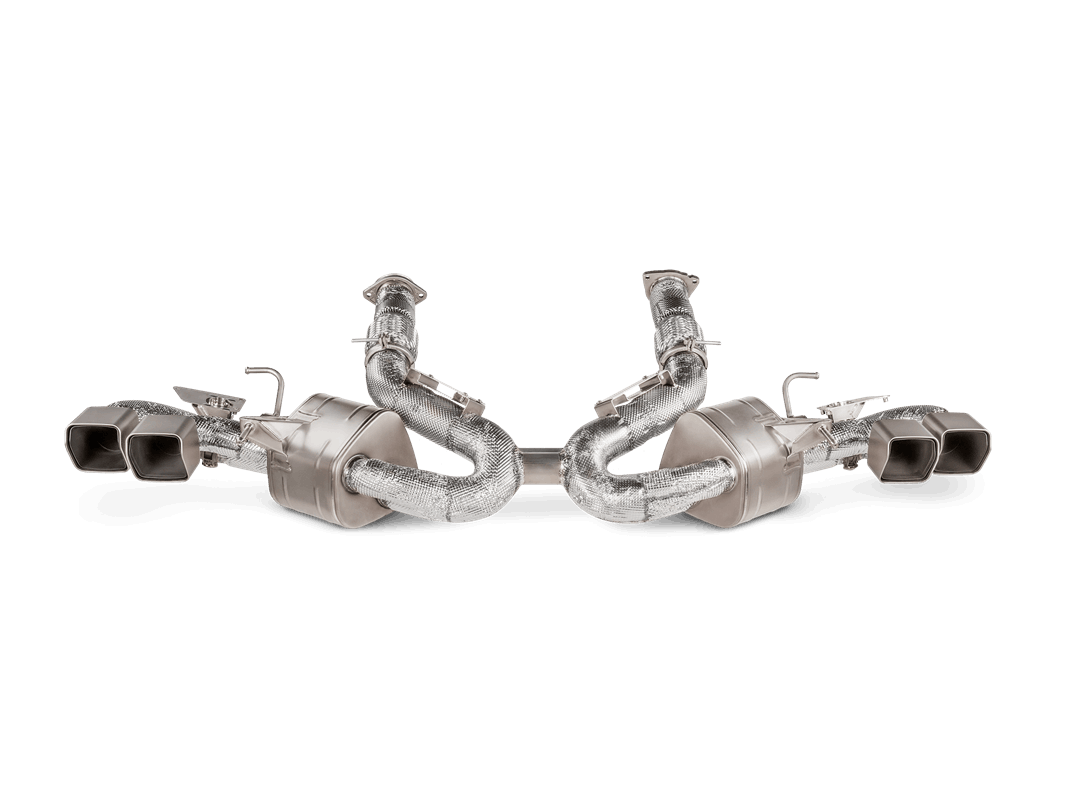 Chevrolet Corvette Stingray (C8) Akrapovic Slip-On Line (Titanium)