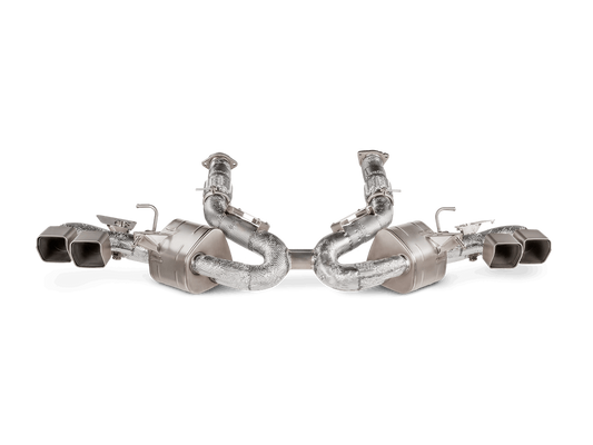 Chevrolet Corvette Stingray (C8) Akrapovic Slip-On Line (Titanium)