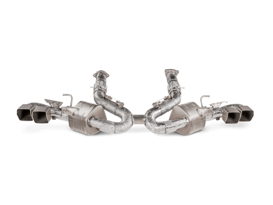 Chevrolet Corvette Stingray (C8) Akrapovic Slip-On Line (Titanium)
