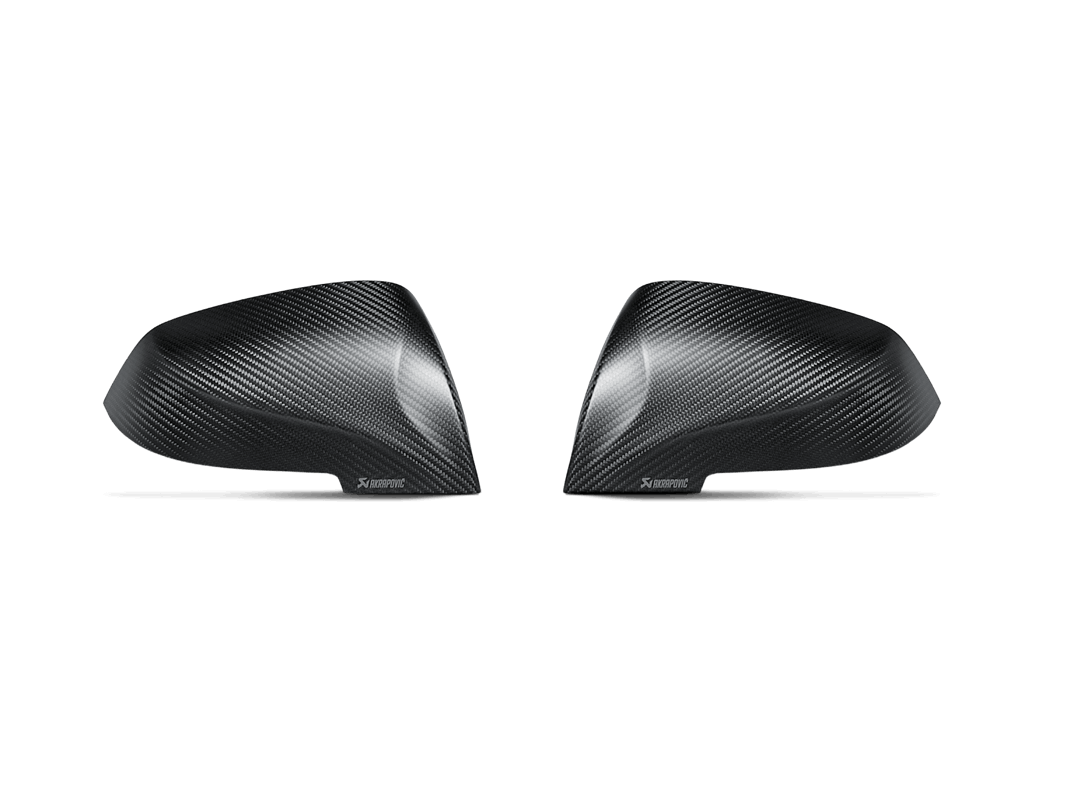 BMW M2 / M140i / M240i / 340i / 440i (F20 / F21 / F22 / F23 / F30 / F31 / F32 / F33 / F36) Akrapovic Mirror Cap Set (Carbon Fibre - Matte)