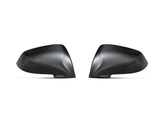 BMW M2 / M140i / M240i / 340i / 440i (F20 / F21 / F22 / F23 / F30 / F31 / F32 / F33 / F36) Akrapovic Mirror Cap Set (Carbon Fibre - Matte)