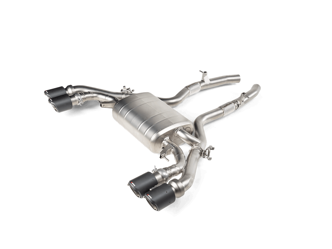BMW X3 M / Competition / X4 M / Competition (F97 / F98) 2021 - 2024 OPF/GPF Akrapovic Slip-On Line (Titanium)