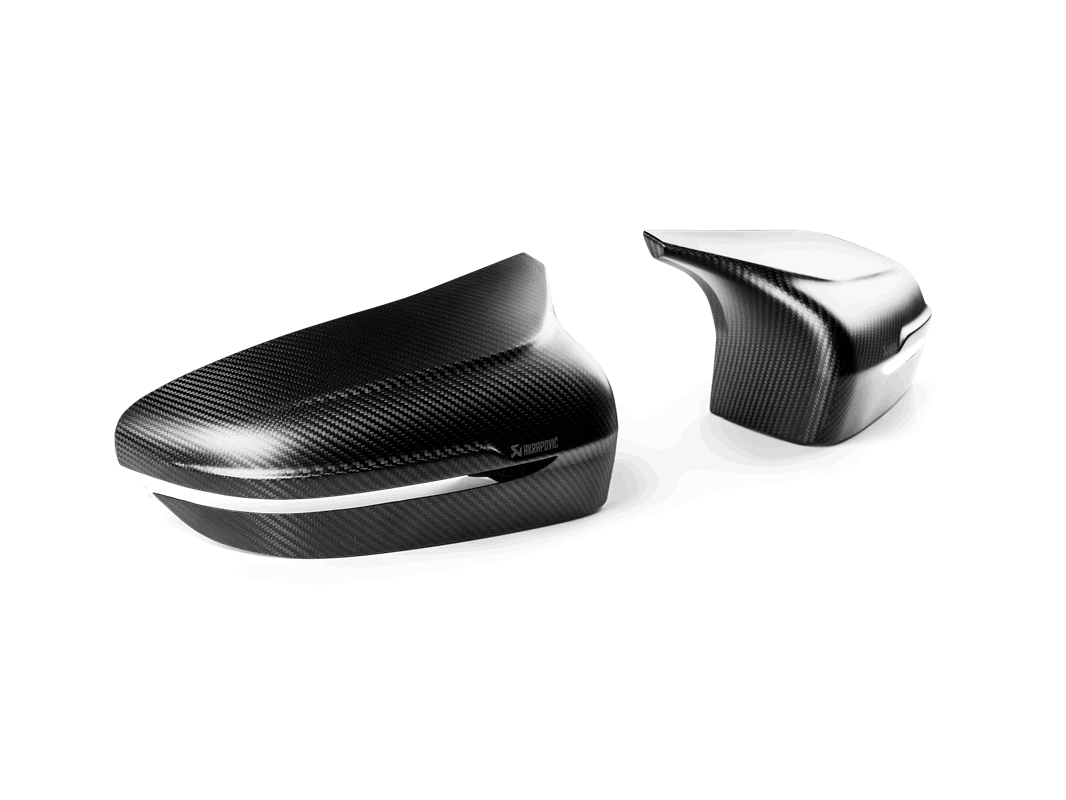 BMW M5 / M8 / Competition / Gran Coupé (F90 / F91 / F92 / F93) Akrapovic Mirror Cap Set (Carbon Fibre - Matte)
