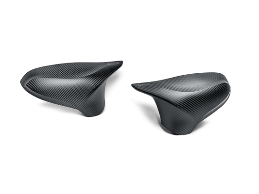 BMW M2 Competition / M3 / M4 (F80 / F82 / F83 / F87N) Akrapovic Mirror Cap Set (Carbon Fibre - Matte)