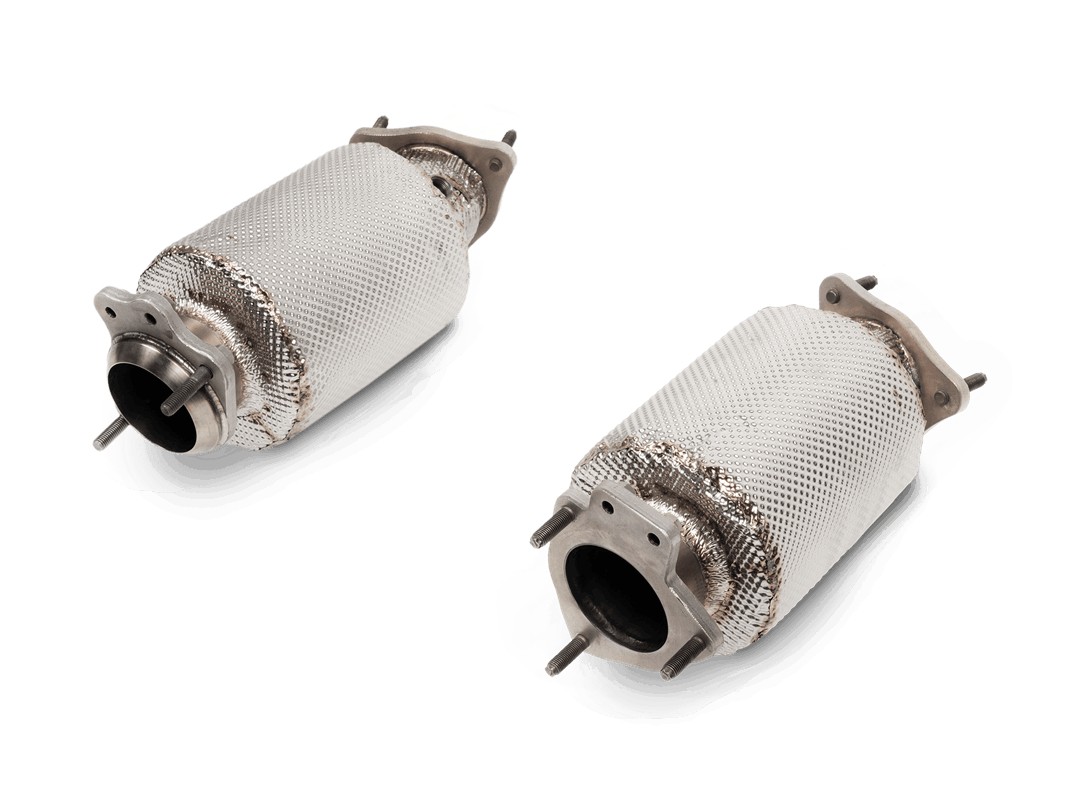 Chevrolet Corvette Stingray (C8) Akrapovic Link Pipe Set w/o Cat (SS)
