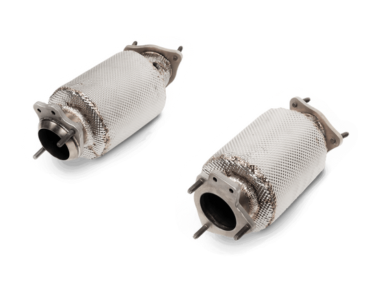 Chevrolet Corvette Stingray (C8) Akrapovic Link Pipe Set w/o Cat (SS)