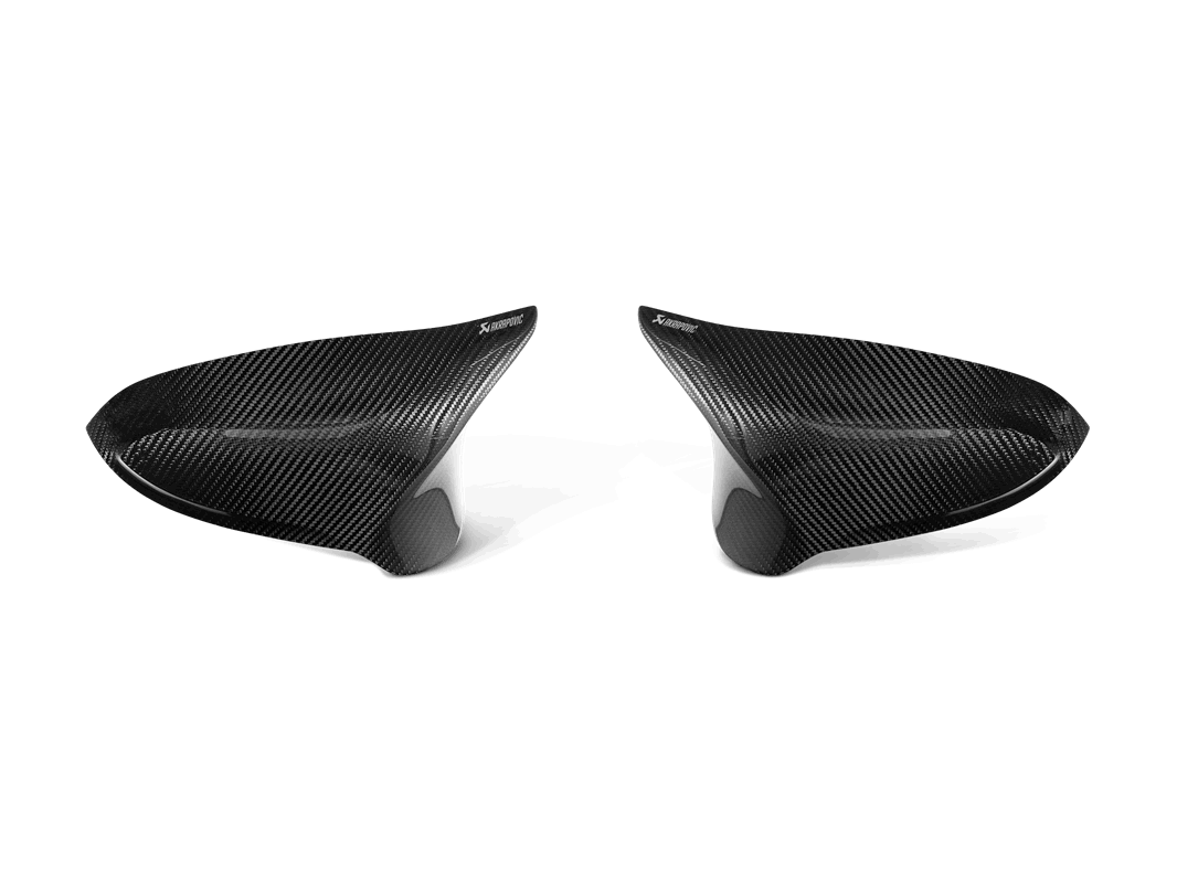 BMW M2 Competition / M3 / M4 (F80 / F82 / F83 / F87N) Akrapovic Mirror Cap Set (Carbon Fibre - High Gloss)