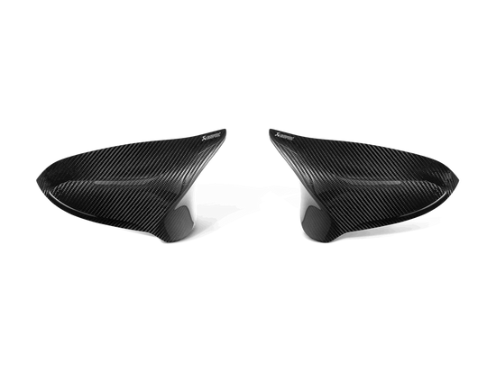 BMW M2 Competition / M3 / M4 (F80 / F82 / F83 / F87N) Akrapovic Mirror Cap Set (Carbon Fibre - High Gloss)