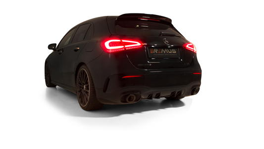 RACING GPF-back-system: RACING sport exhaust, with 1 integrated valve, NO EC TYPE APPROVAL