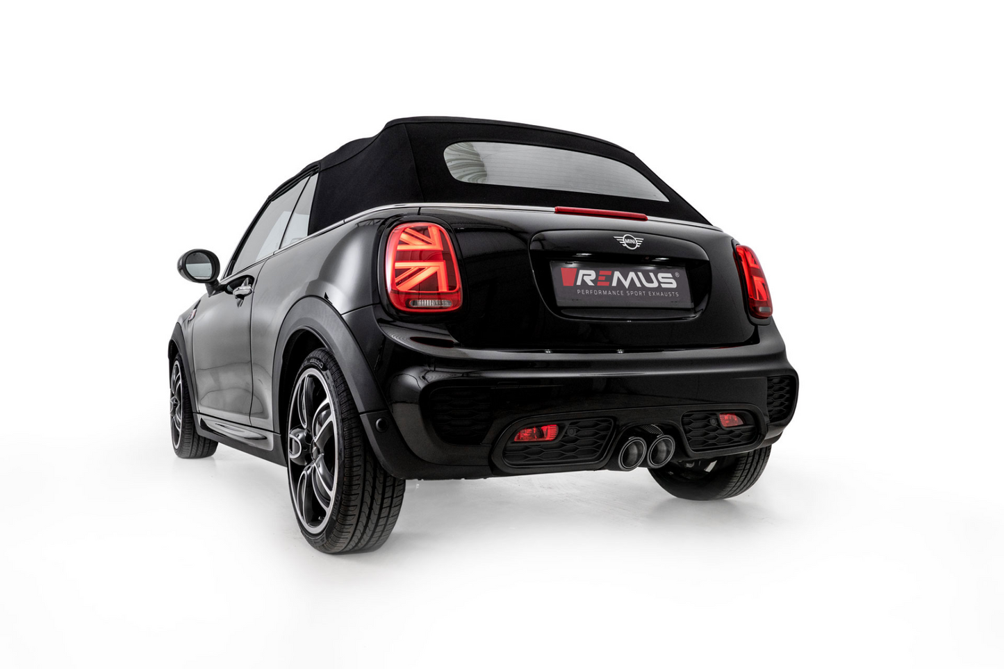 Axle-back-system centered, incl. ECE type approval