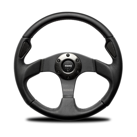 MOMO Jet steering wheel - black leather 320mm