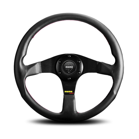 MOMO Tuner steering wheel - black Leather 320mm