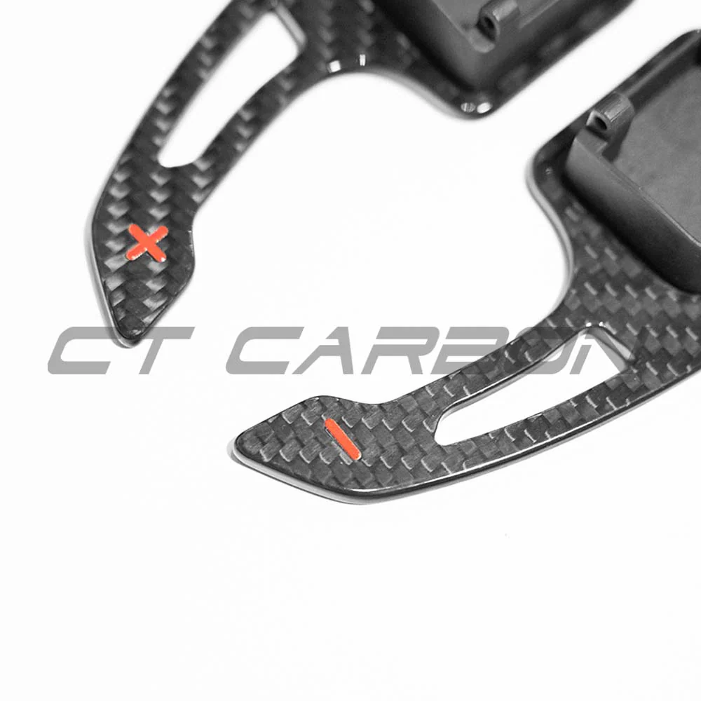 AUDI A3/S3/RS3 8Y RS6 C8 CARBON FIBRE SHIFTER PADDLES - V3 - CT Carbon