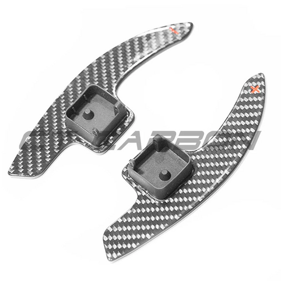AUDI A3/S3/RS3 8Y RS6 C8 CARBON FIBRE SHIFTER PADDLES - V1 - CT Carbon