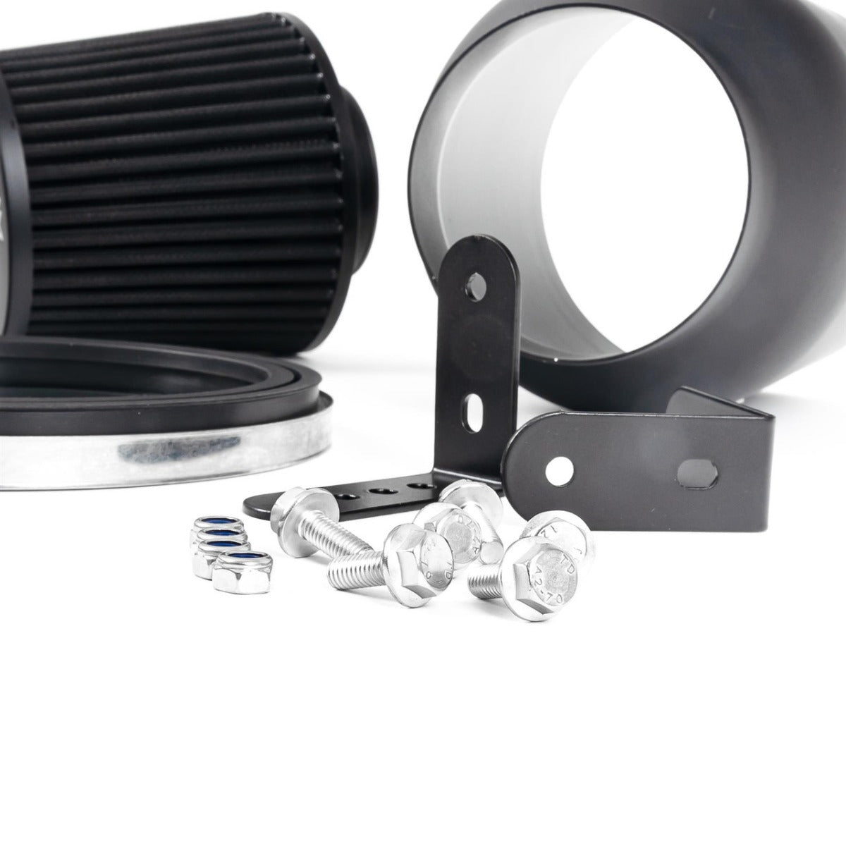 PROMAX LARGE UNIVERSAL PLEATED 102MM RUBBER NECK AIR FILTER IN ENCLOSED AIRBOX