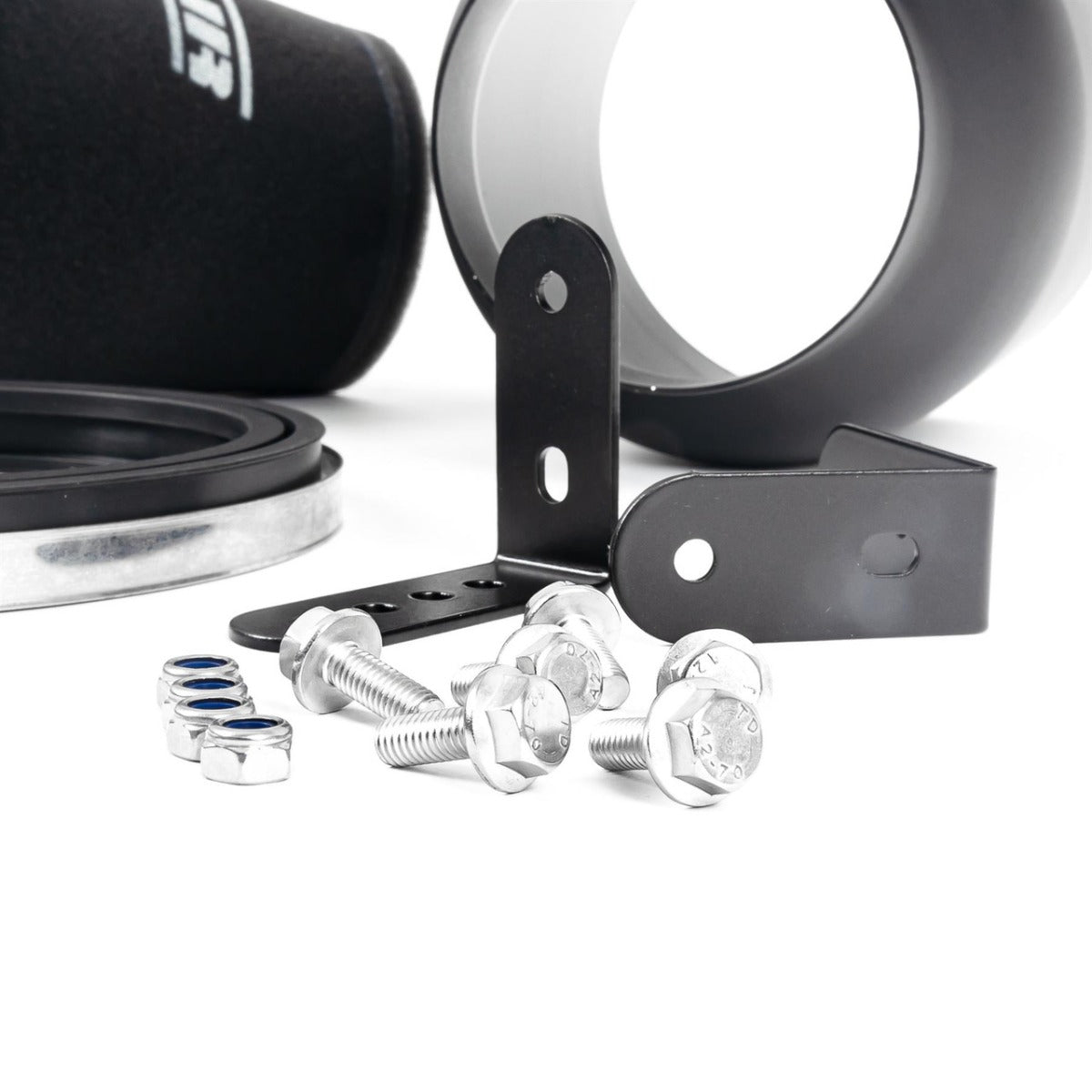 PROMAX LARGE UNIVERSAL FOAM 80MM RUBBER NECK AIR FILTER IN ENCLOSED AIRBOX