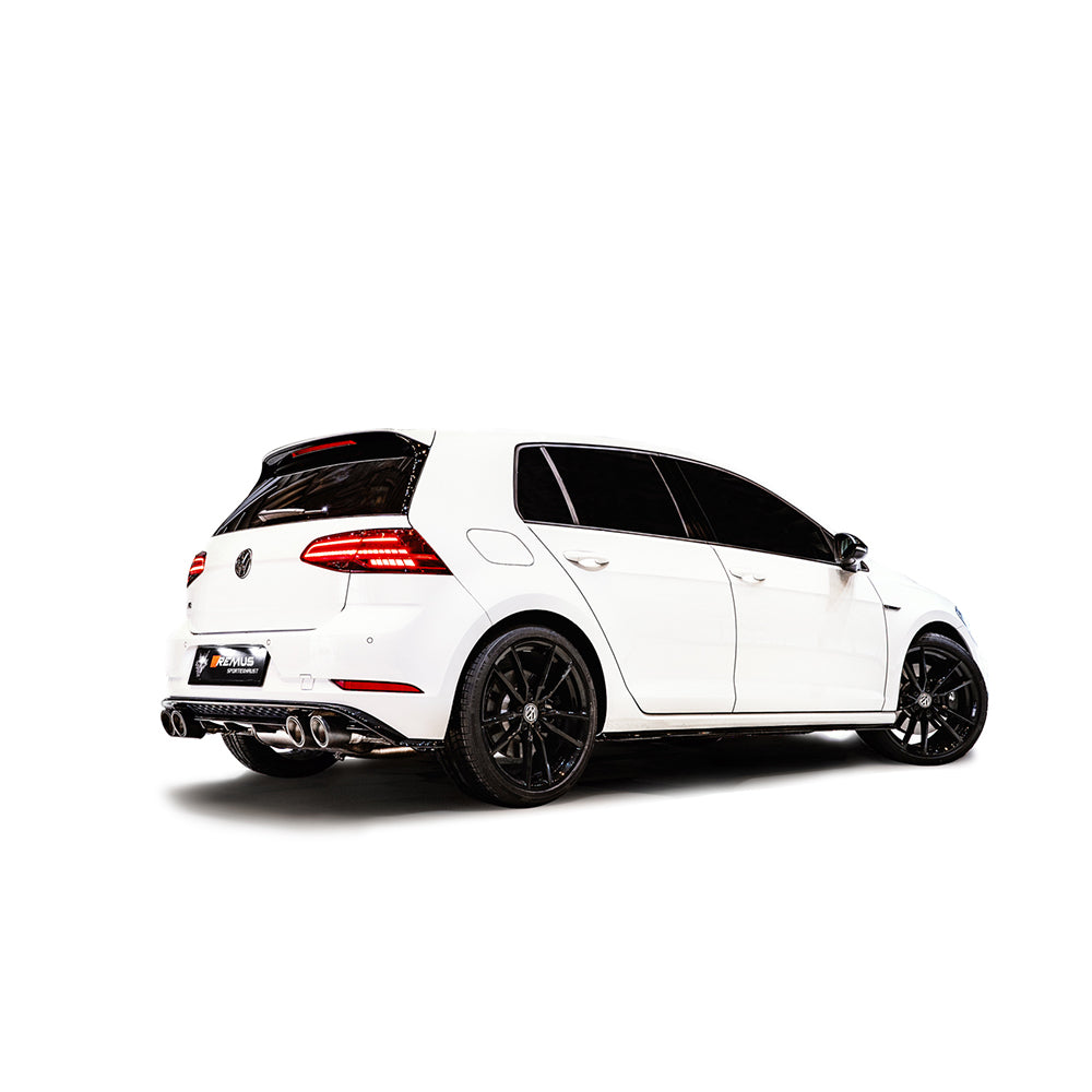 GOLF MK7 2.0L R Facelift GPF-back Remus Sports Exhaust with 2 Integrated Valves