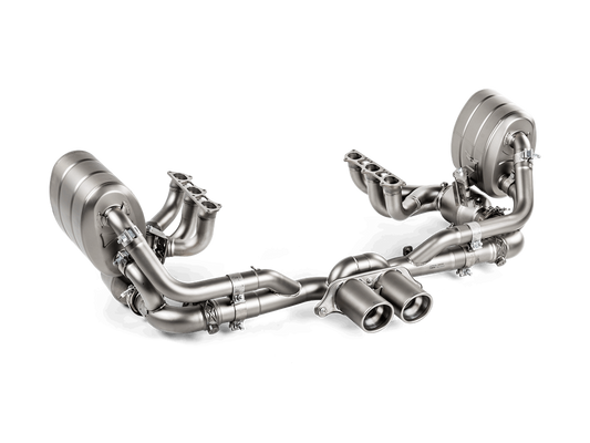 Porsche 911 GT3 / GT3 Touring / GT3 RS (991.1 / 991.2) Akrapovic Evolution Header Set (Titanium)