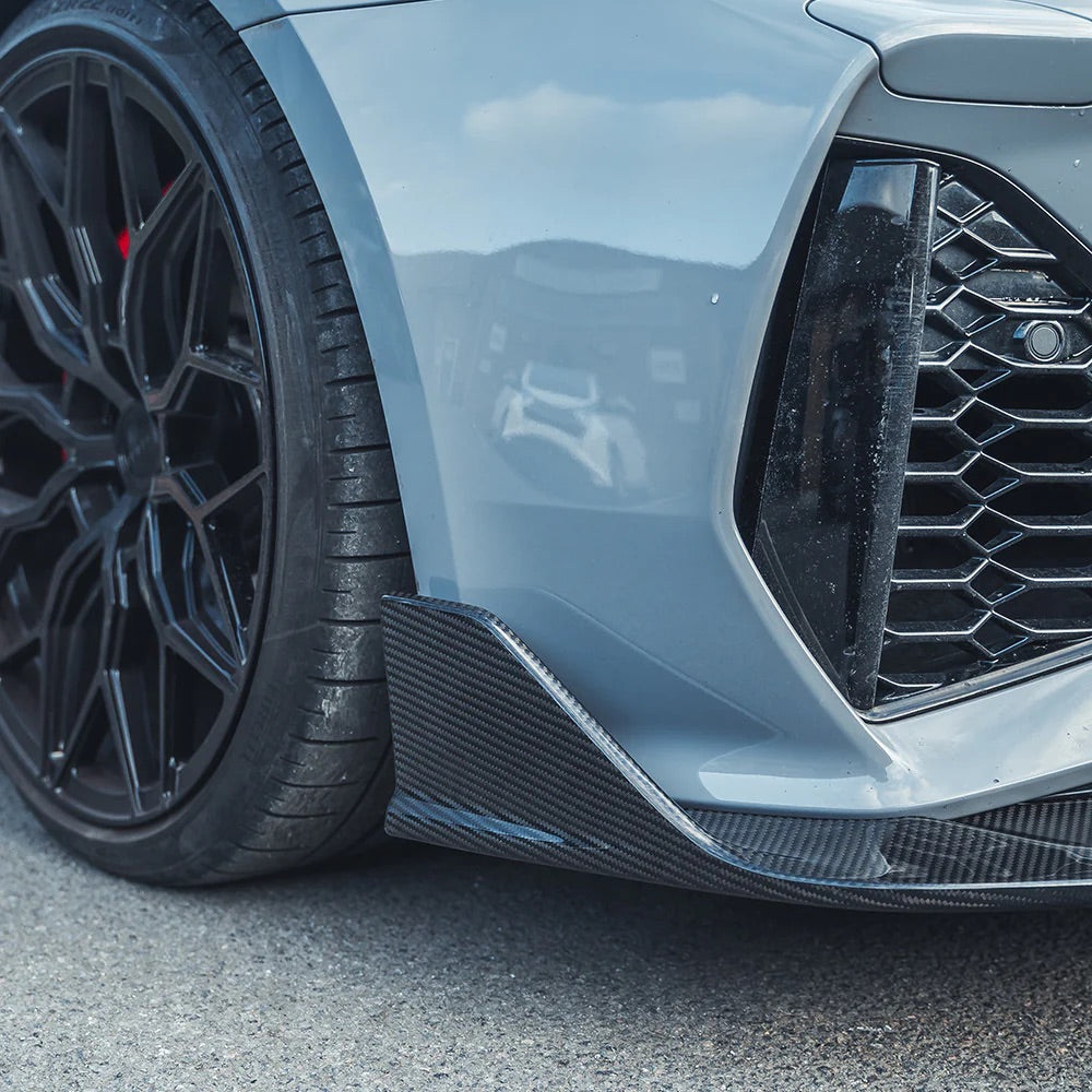 AUDI RS6 C8 AVANT CARBON FIBRE SPLITTER - CT DESIGN