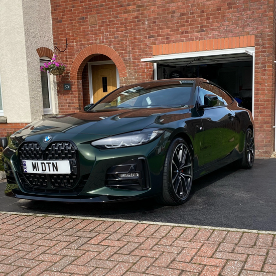 BMW 4 SERIES G22/G23 GLOSS BLACK SPLITTER - MP STYLE