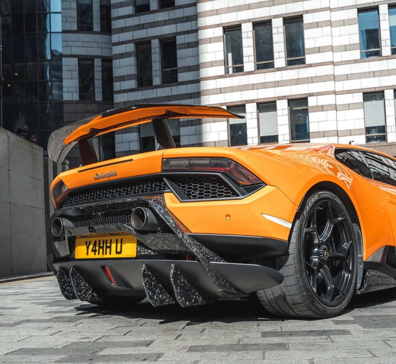 Lamborghini Huracan Performante CT Diffuser Extensions