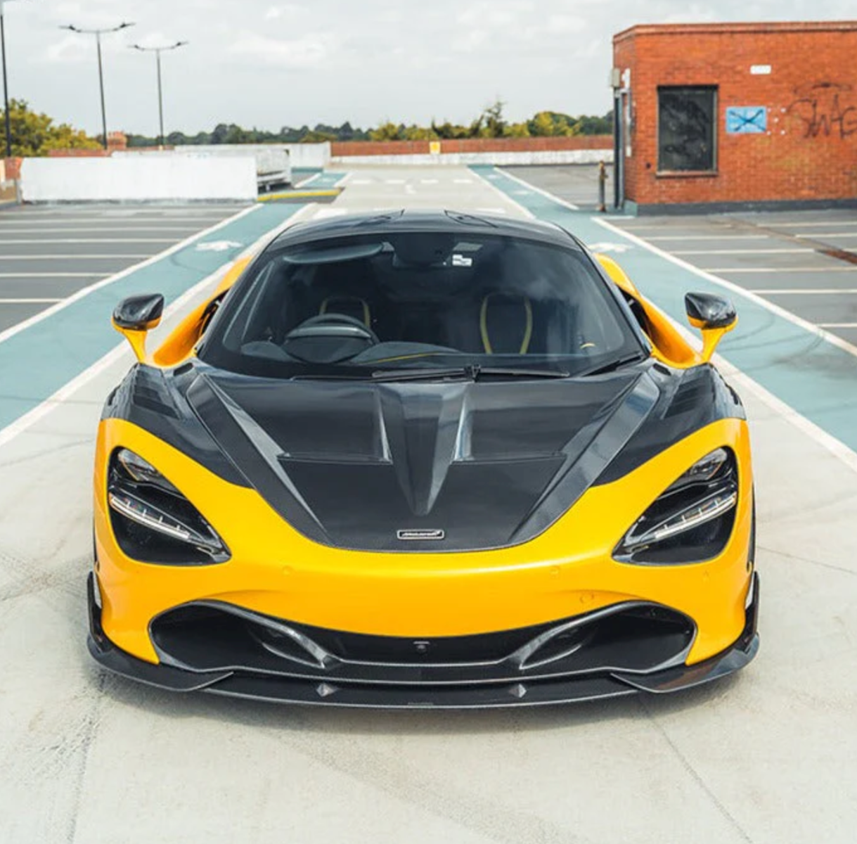 McLaren 720s Carbon Fibre CT Design Hood