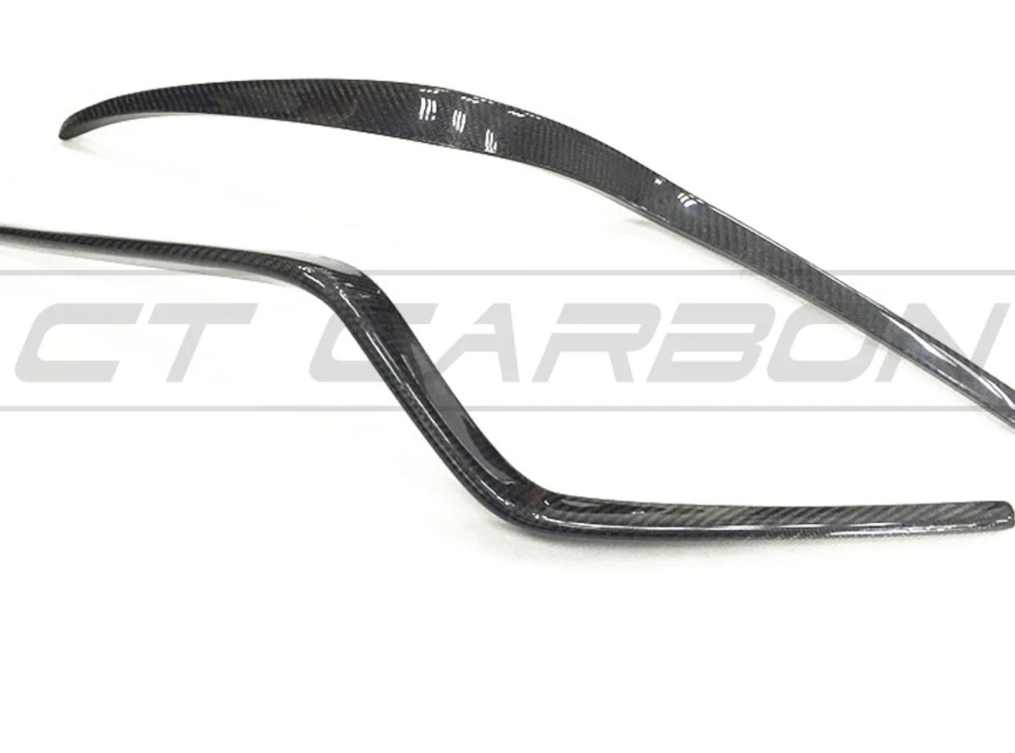 Porsche Macan 14-17 Carbon Fibre Front Bumper Trim