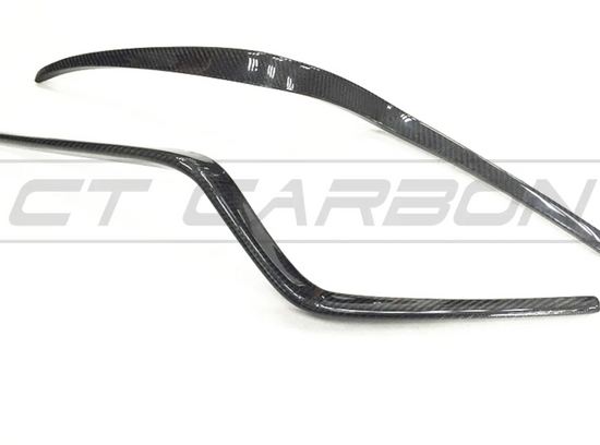 Porsche Macan 14-17 Carbon Fibre Front Bumper Trim