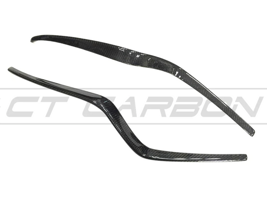 Porsche Macan 14-17 Carbon Fibre Front Bumper Trim