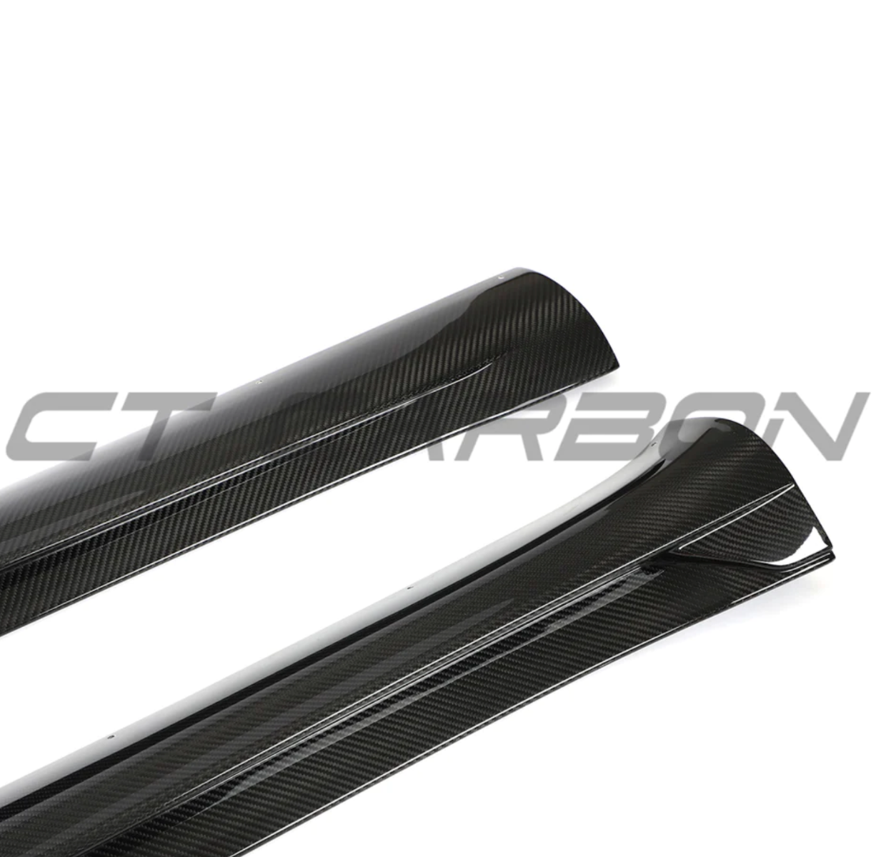 Tesla Model Y Carbon Fibre Side Skirts