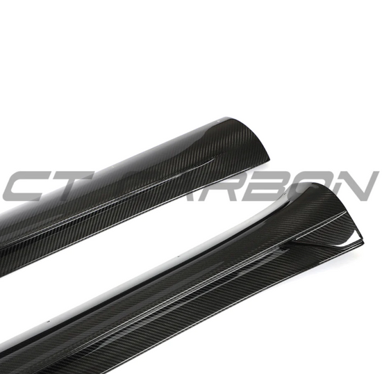Tesla Model Y Carbon Fibre Side Skirts