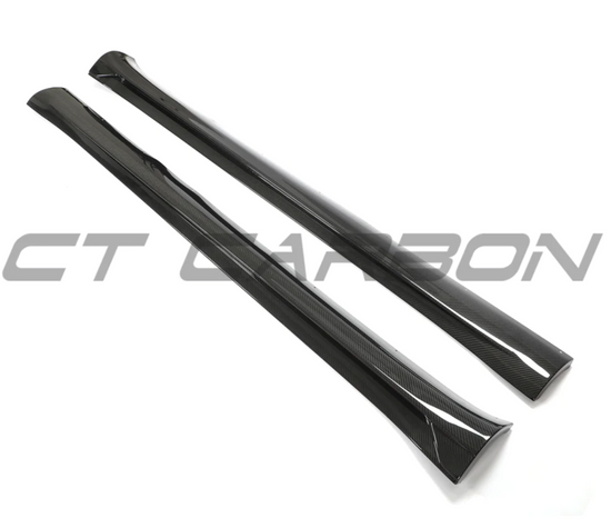 Tesla Model Y Carbon Fibre Side Skirts