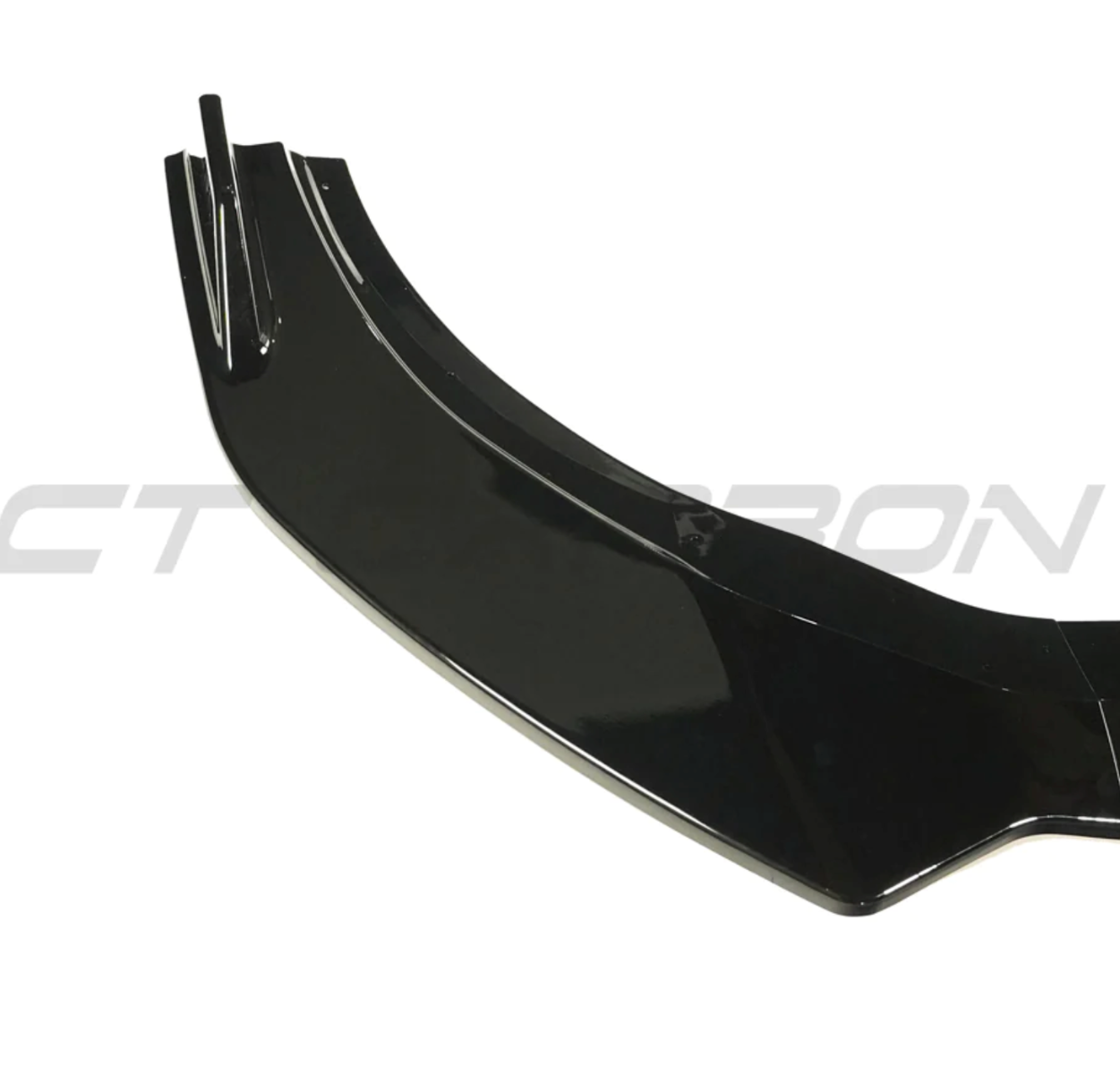VW Golf Mk8 R Gloss Black Splitter - Blak By CT Carbon