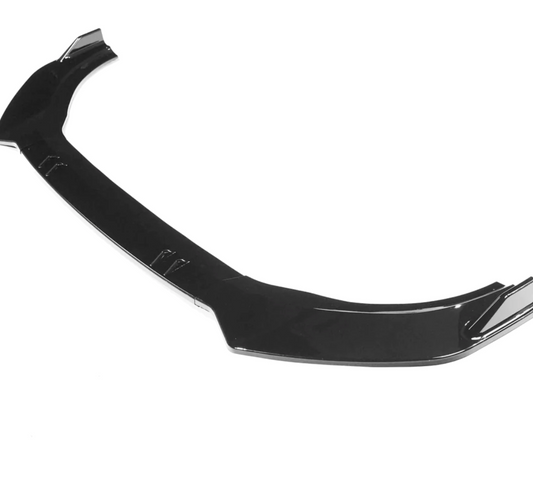 VW Golf Mk8 R Gloss Black Splitter - Blak By CT Carbon