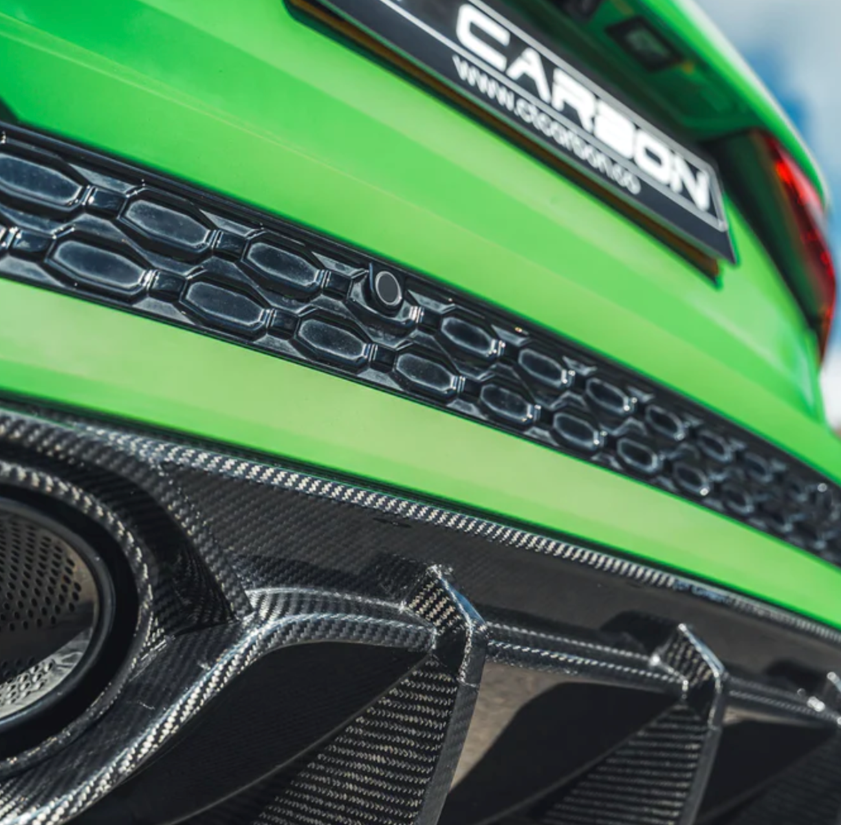 Audi RS3 8Y Saloon Carbon Fibre Diffuser - CT Design