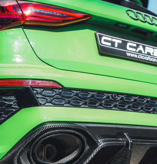 Audi RS3 8Y Saloon Carbon Fibre Diffuser - CT Design