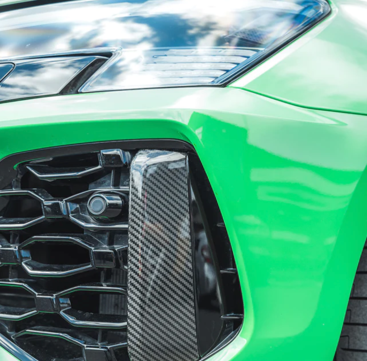 Audi RS3 8Y Carbon Fibre Front Bumper Corners - CT Design