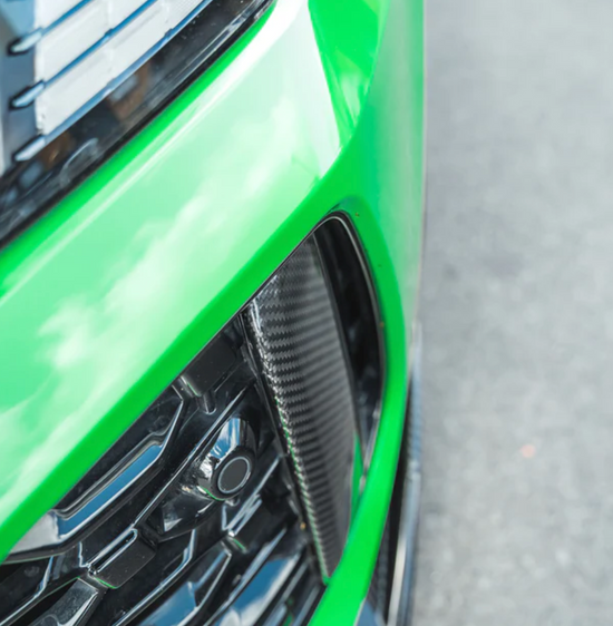 Audi RS3 8Y Carbon Fibre Front Bumper Corners - CT Design