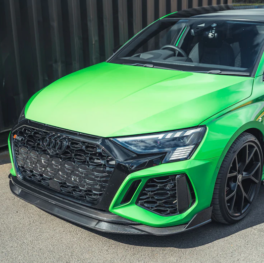 Audi RS3 8Y Carbon Fibre Front Bumper Corners - CT Design