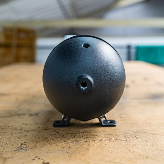 3 Gallon Black Seamless Tank By CompressAir