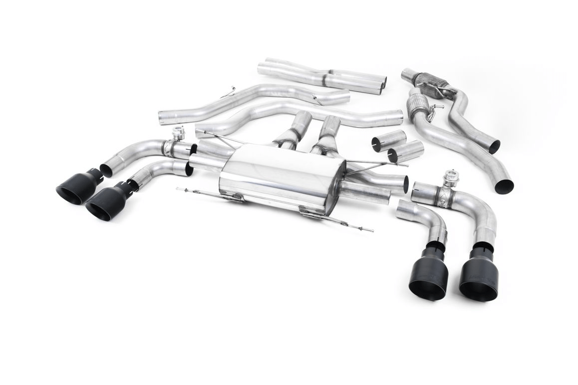 Milltek Alfa Romeo Giulia Quadrifoglio Exhaust - Valved Resonated Cat-Back System