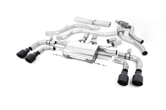 Milltek Alfa Romeo Giulia Quadrifoglio Exhaust - Valved Resonated Cat-Back System