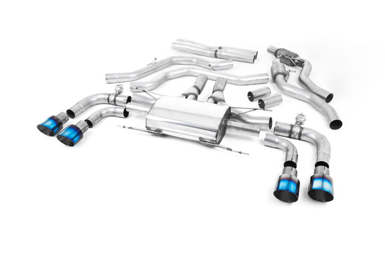 Milltek Alfa Romeo Giulia Quadrifoglio Exhaust - Valved Resonated Cat-Back System