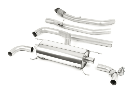 Milltek Alfa Romeo Giulia Veloce Exhaust - Non Resonated Cat-Back System