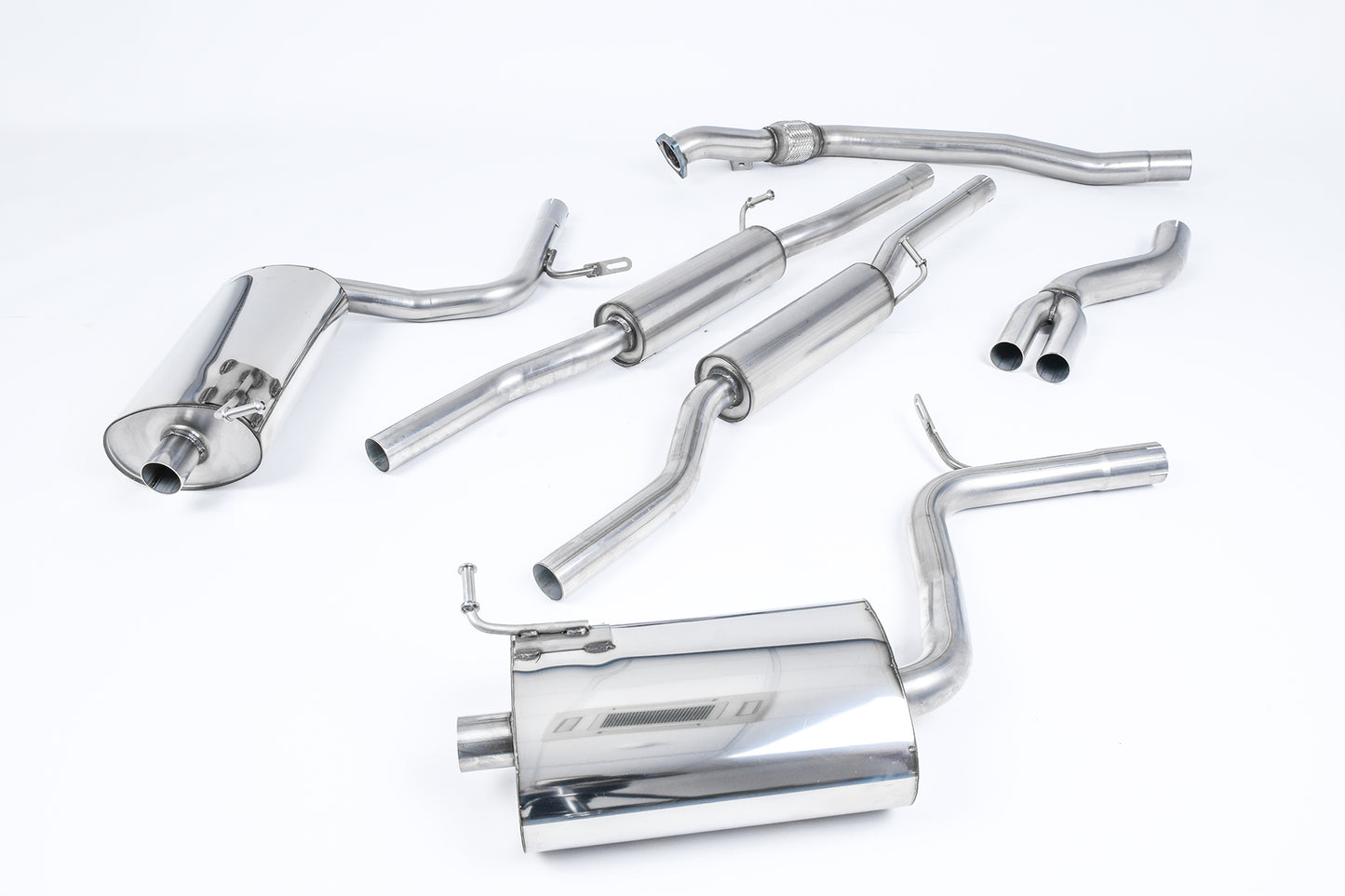 Milltek Audi A4 1.8T B6 Quattro 2001-2005 Cat-Back System