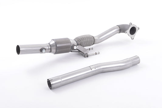 Milltek Cast Downpipe with Cell Race Cat for Skoda Octavia 2.0TFSI/TSI