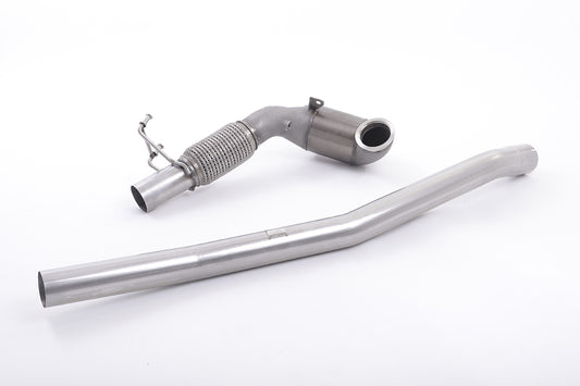 Milltek Audi A3/S3 2.0 TFSI Quattro 8V 2013-2020 Large Bore Downpipe and Hi-Flow Sports Cat for Fitment for Milltek Sport Cat-Back