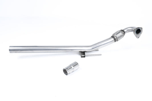 Milltek Audi A3 1.8T 1996-2004 Large Bore Downpipe and De-Cat Sports Cat for OE Cat-back System